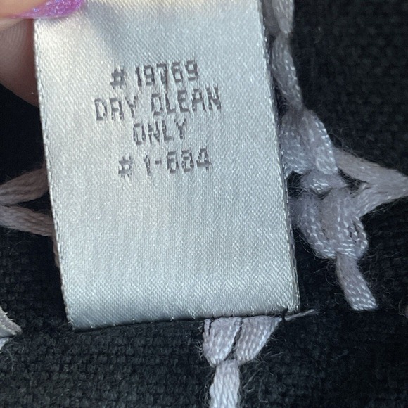 Speigel Blazer Womens Size 12 Black White Lined Career Jacket Button Up - Picture 6 of 9